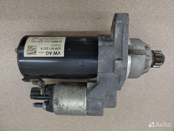 Стартер VAG VW Polo Jetta 1,6 АКПП 02M911023S