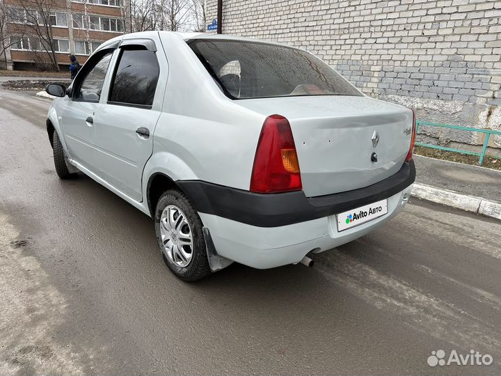 Renault Logan 1.4 МТ, 2006, 348 804 км