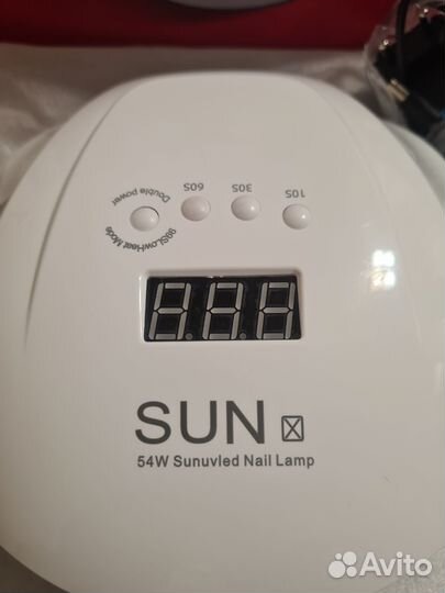 Лампа для сушки ногтей Sun X UV LED 54 Wt