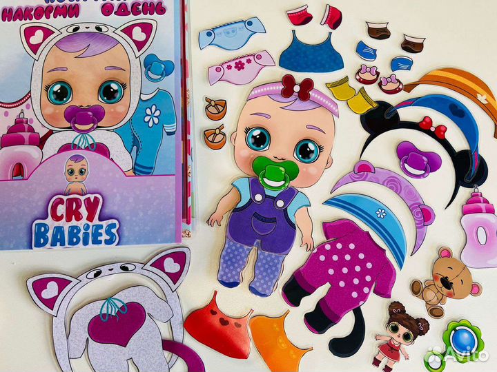 Увлекательная игра на липучках