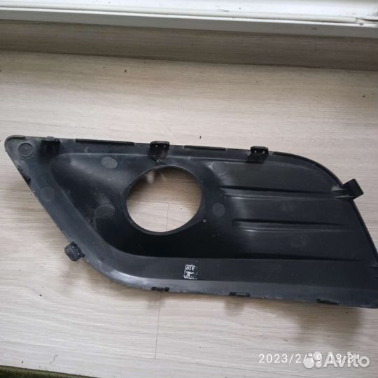 Заглушка противотуманки для Лада Ларгус