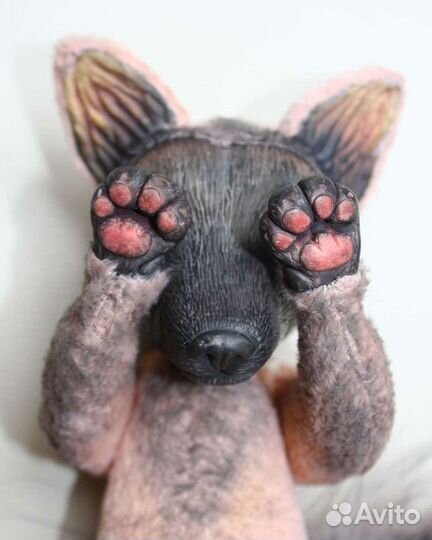 Лисенок ручная работа