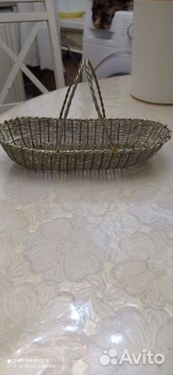 Сахарница конфетница скань