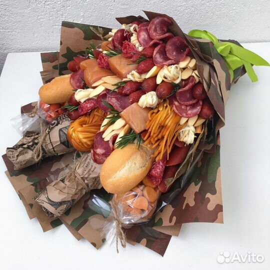Мужские букеты съедобные