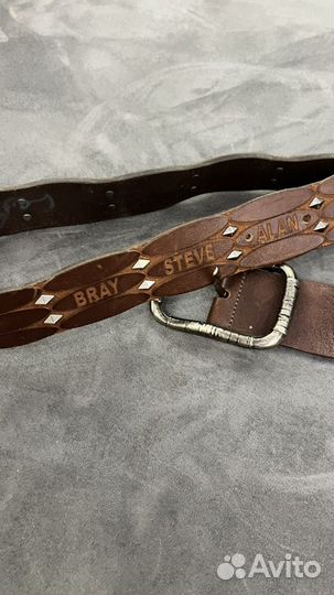 Мужской кожаный ремень diesel