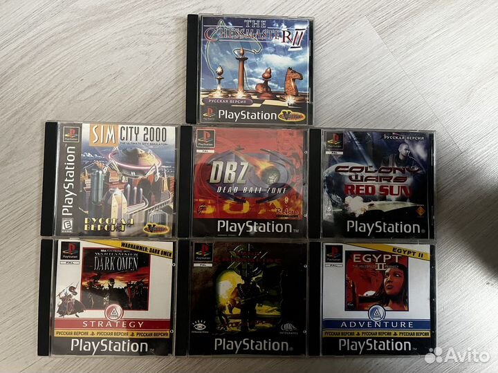 Диски, игры для PS1 One, PlayStation 1 One