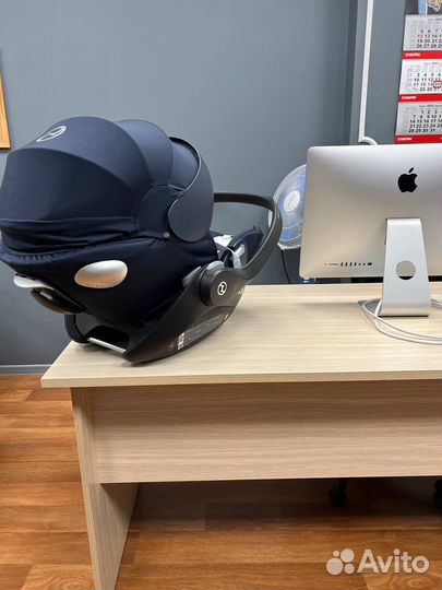 Автокресло cybex cloud q + мобиль Tiny love