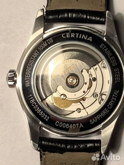 Механические часы Certina DS-1 Automatic