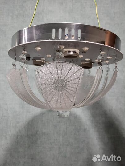 Люстра со светодиодами