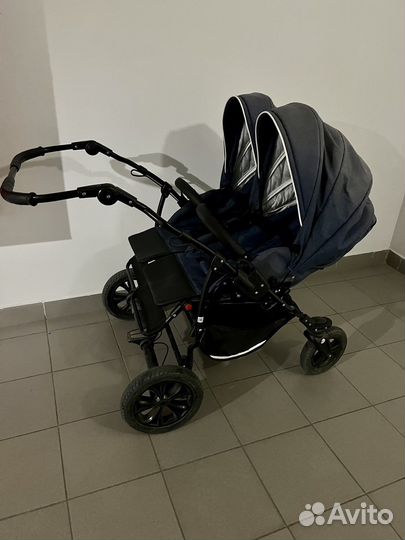 Коляска для двойни Mikado duet LUX