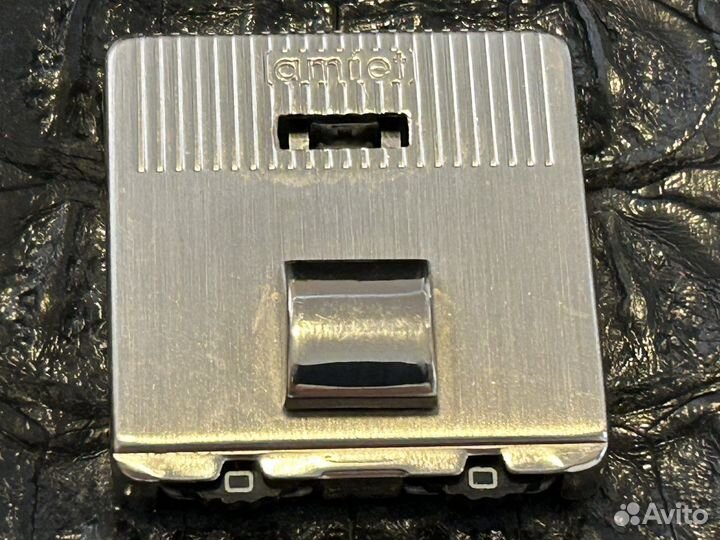 Барсетка River из кожи крокодила