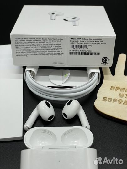 Наушники apple airpods 3