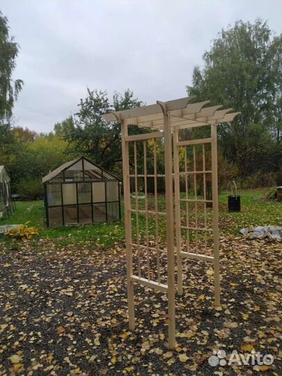 Арка садовая, шпалера