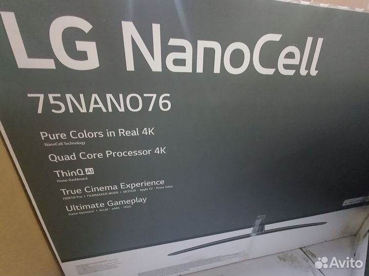 Телевизор LG 75nano766PA