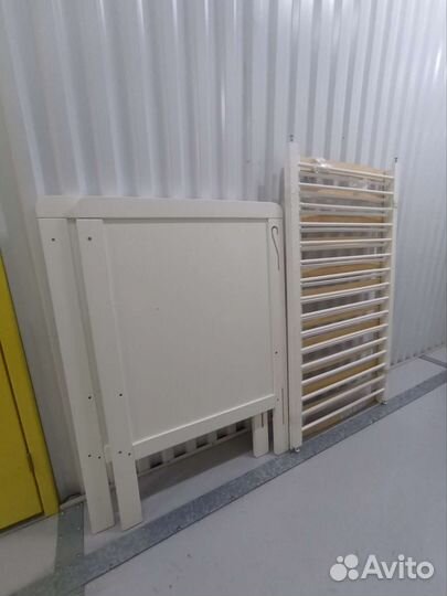 Детская кроватка polini simple220+матрас