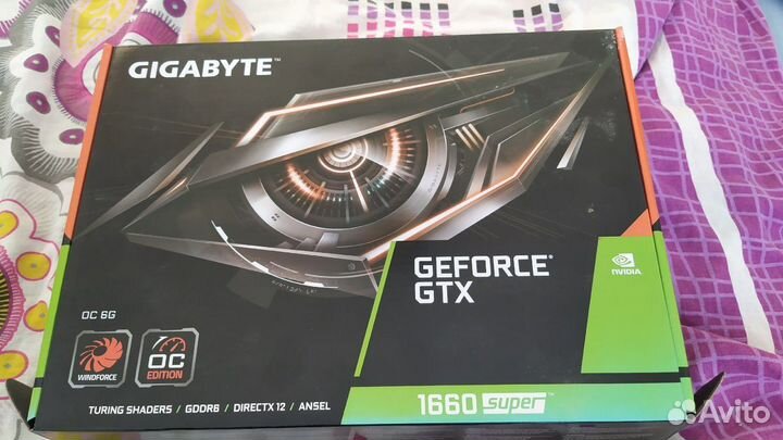 Gigabyte GTX 1660 super 6 GB