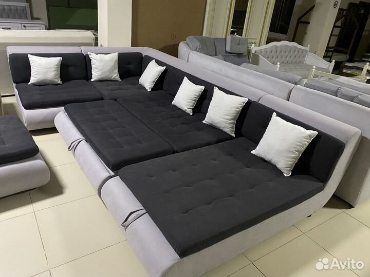 Угловой диван Валенсия Люкс индивидуальный размер