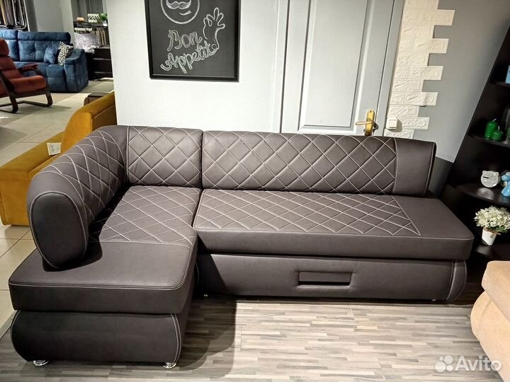 Угловой диван, кухонный уголок Рапид С-4