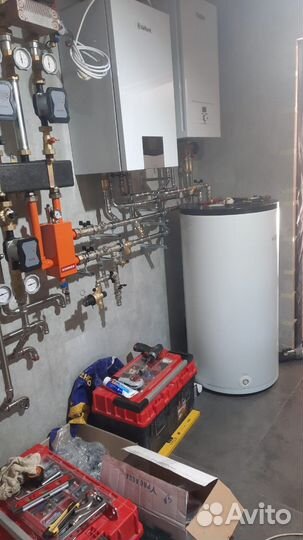 Монтаж системы отопления