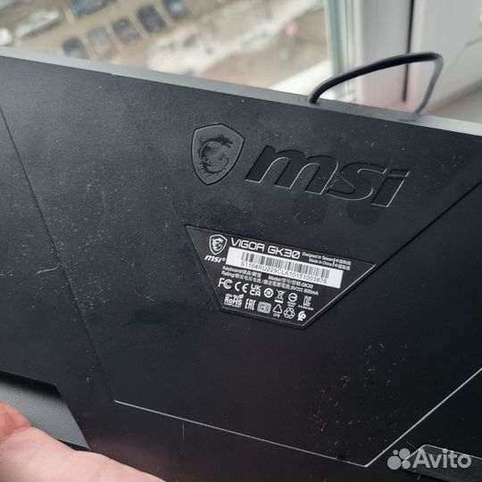 Игровая клавиатура msi Vigor GK30