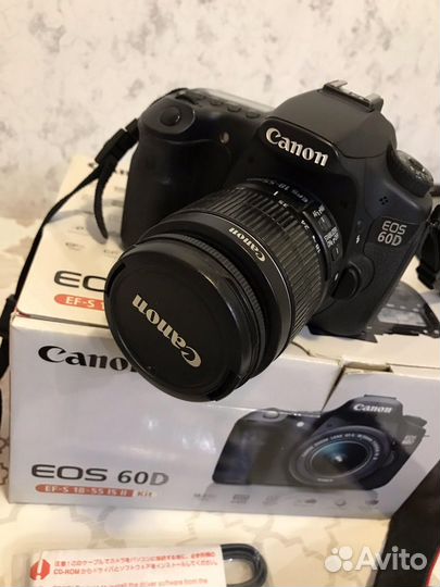 Зеркальный фотоаппарат canon 60d