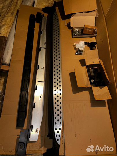 Порог Подножка Mercedes GL-class X