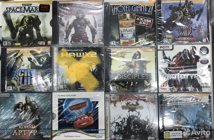 Игры для компьютера (лицензионные )