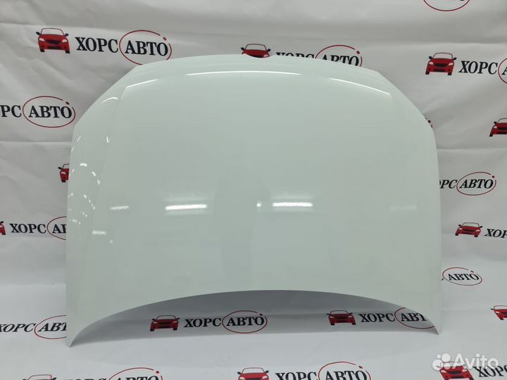 Капот Фольксваген поло 2010-2015 седан белый