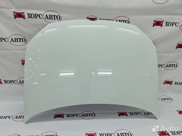 Капот Фольксваген поло 2010-2015 седан белый