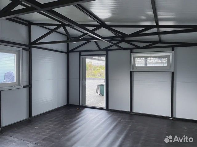 Быстровозводимый дом в Апшеронск гараж