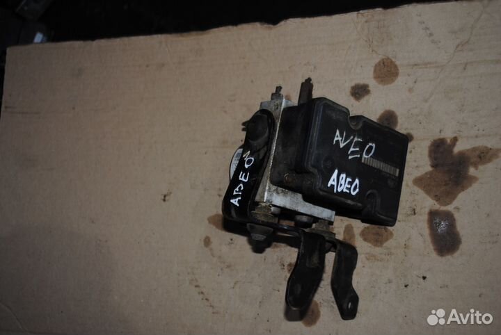 Блок абс (Насос) шевроле авео т250