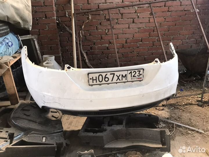 Задний бампер Audi tt 8j рест