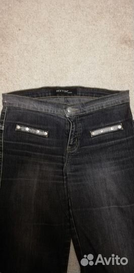 Джинсы клёш в хорошем состоянии