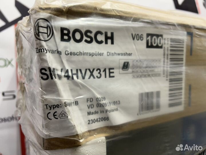 Посудомоечная машина Bosch SMV4HVX31E Serie 4