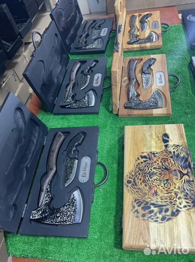 Подарочный набор топор + нож