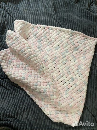 Плед детский плюшевый