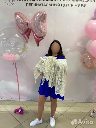 Уголок на выписку (был сшит на заказ)