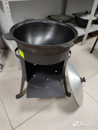 Казан+печь