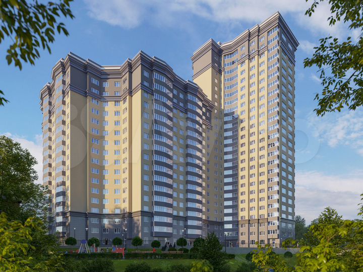 2-к. квартира, 40,9 м², 3/27 эт.