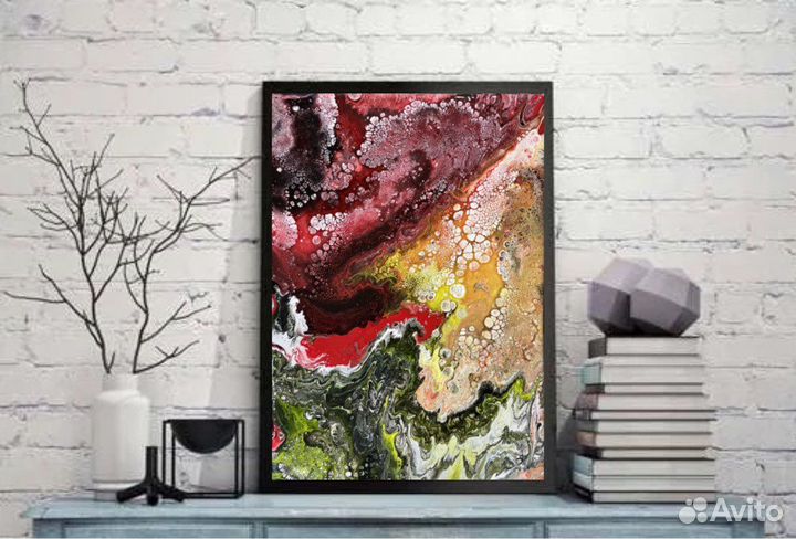 Интерьерная картина абстракция