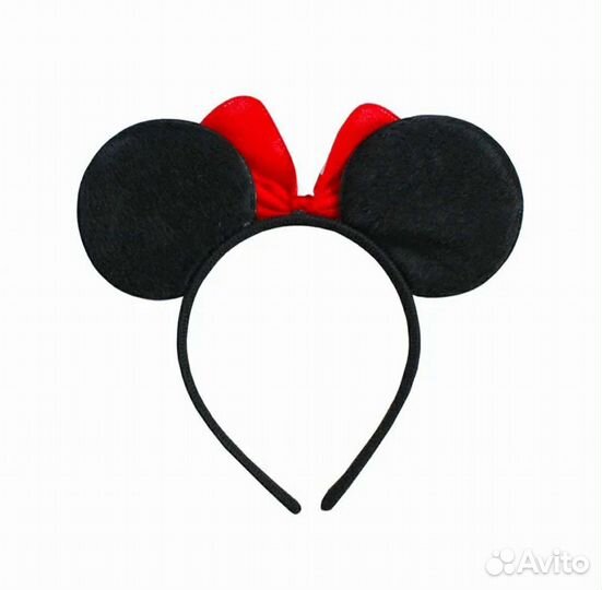 Ободок с ушками заколка резинка для волос