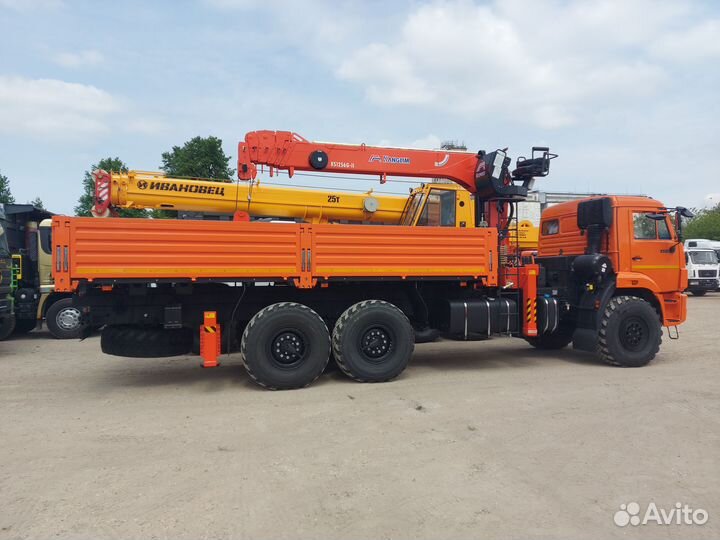 КАМАЗ 43118 с КМУ, 2024