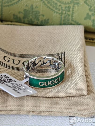 Кольцо Gucci плетёное