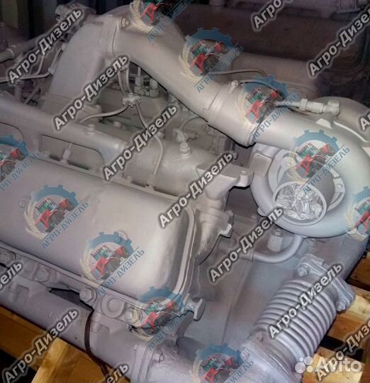 Двигатель ямз 238 дк V8 290 л.с. Дон 680 М -23.2