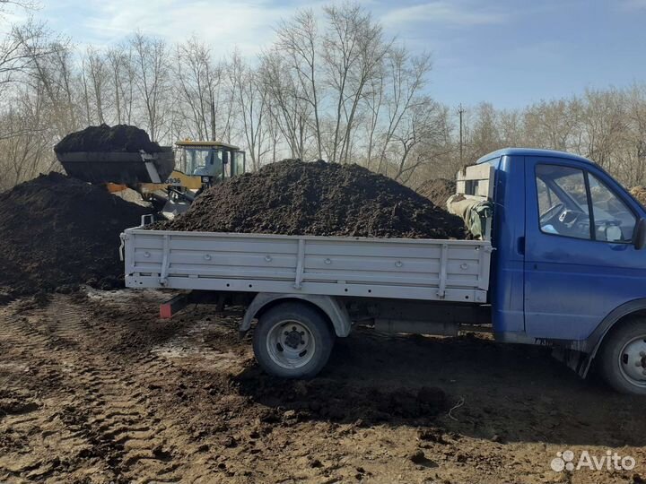 Доставка камаз+газель. Перегной земля песок