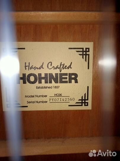Классическая гитара Hohner hc06