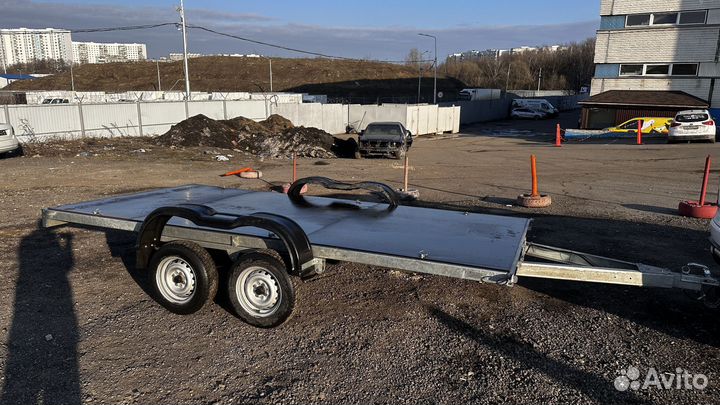 Прицеп платформа 4.0х1.9 новая rinal