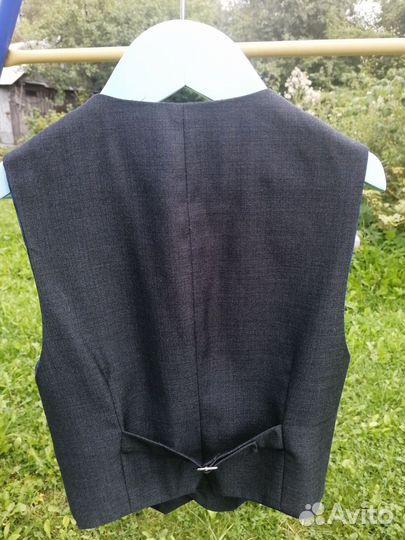 Школьный пиджак и жилет 116 на мальчика