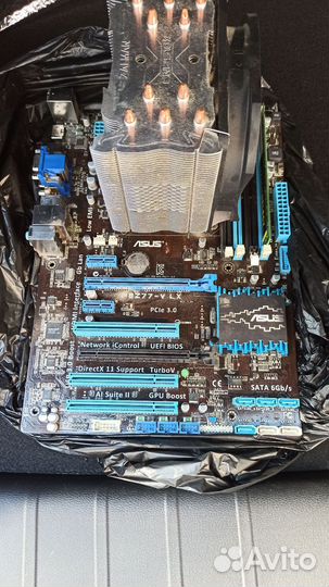 Материнская плата lga 1155 с процессором i5 3470