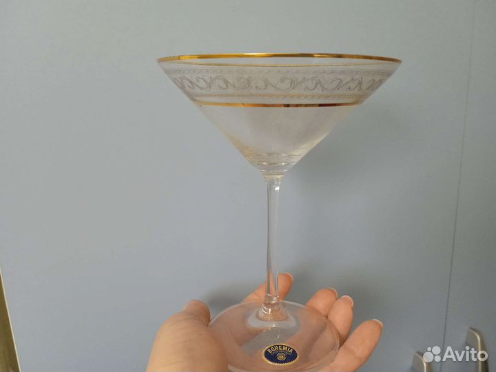 Бокалы богемское стекло